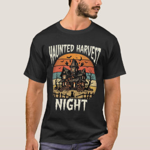 Camiseta Noche de calabaza embrujada de Halloween