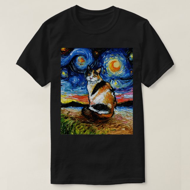 Camiseta Noche de Calico (Diseño del anverso)
