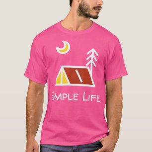 Camiseta Noche de Camping Simple Life