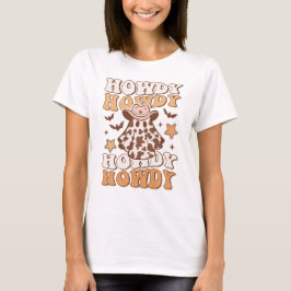 Camiseta Noche de campo occidental Howdy Funny Halloween