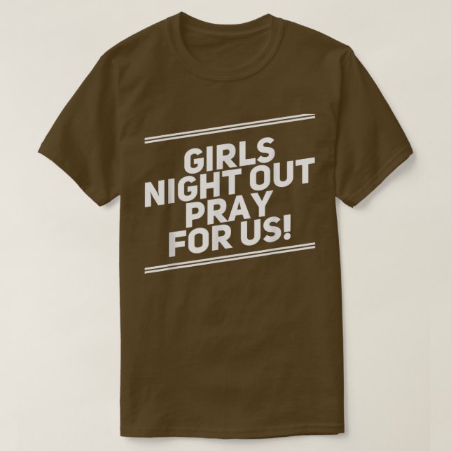 Camiseta Noche de chicas divertida de soltera bebiendo  (Diseño del anverso)