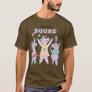 Camiseta Noche de Chicas divertidos de Unicornio Fiesta de 