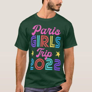 Camiseta Noche de chicas en París Viaje 2022 Partido de Hen