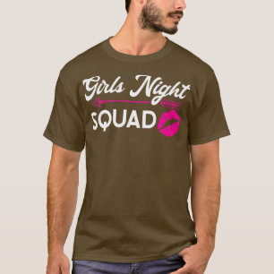 Camiseta Noche de chicas mujeres escuadrón fiesta damas nov