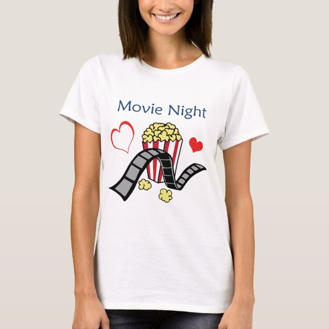 Camiseta Noche de cine (Anverso)