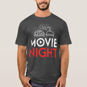 Camiseta Noche de cine de cine Lover Popcorn
