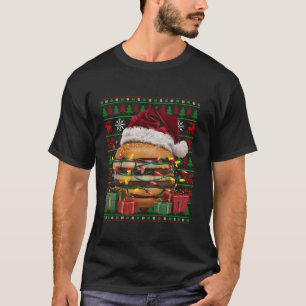 Camiseta Noche de comida rápida de Burger enciende la fea h