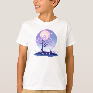 Camiseta Noche de Conejo Lunar