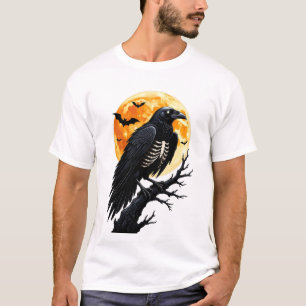 Camiseta Noche de Cuervo Hueso de Luna