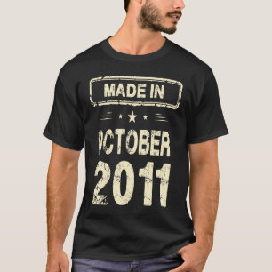 Camiseta Noche de cumpleaños inventado en octubre de 2011