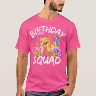 Camiseta Noche de cumpleaños niños de Dino cumpleaños Dinos