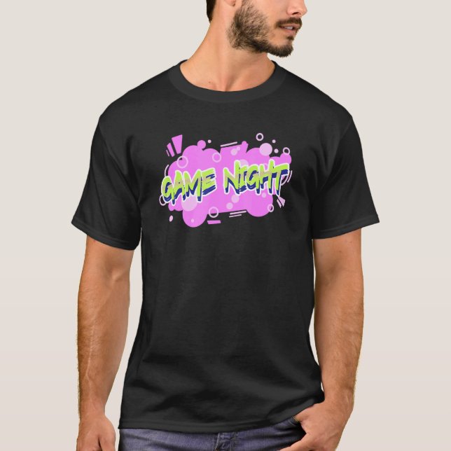 Camiseta Noche de diversión del graffiti (Anverso)