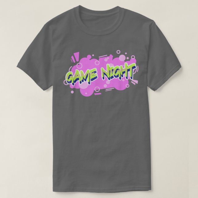 Camiseta Noche de diversión del graffiti (Diseño del anverso)