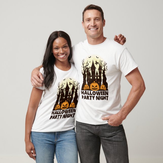 Camiseta Noche de Fiesta de Halloween (Unisexo)