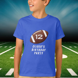 Camiseta Noche de fútbol fiesta de cumpleaños invitado de h
