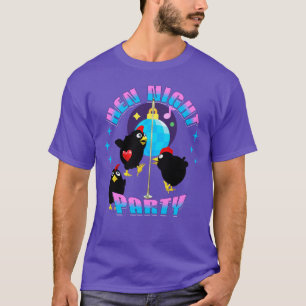 Camiseta Noche de gallinas divertidas, fiesta de pollo, hum