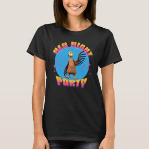 Camiseta Noche de gallinas divertidas, fiesta de pollo, hum