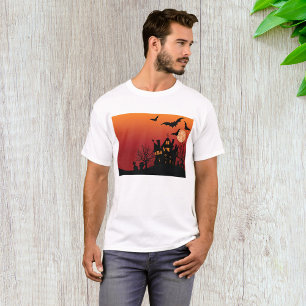 Camiseta Noche de Halloween de la casa embrujada