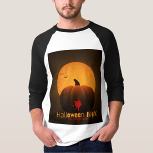 Camiseta Noche de Halloween Est. 31 de Octubre Gato Calabaz