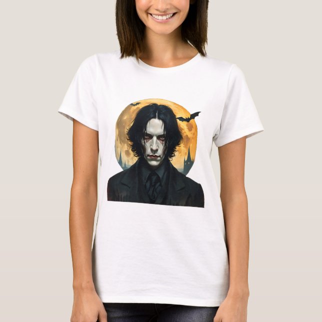 Camiseta Noche de Halloween - Levantamiento de vampiros (Anverso)