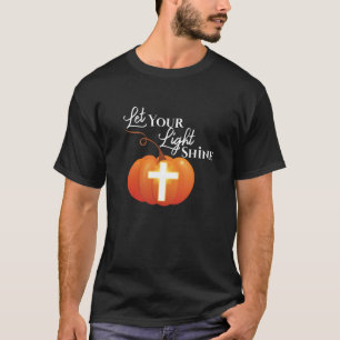 Camiseta Noche de Halloween o Hallelujah Deja que tu luz br