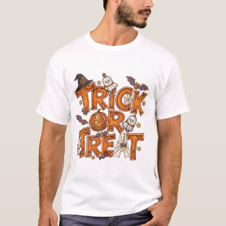Camiseta Noche de Halloween Truco o Regalo
