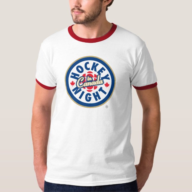 Camiseta Noche de hockey en Canadá (Anverso)