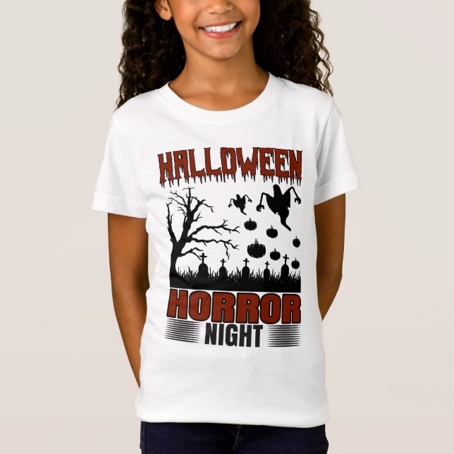 Camiseta Noche de horror de Halloween (Anverso)