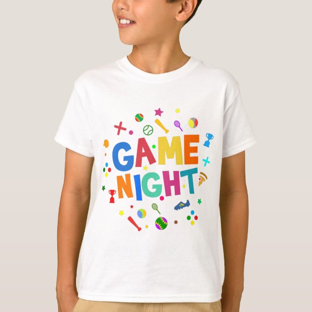 CAMISETA NOCHE DE JUEGO (Anverso)