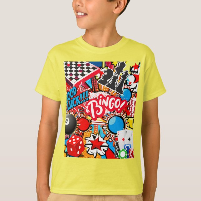 Camiseta Noche de juego (Anverso)
