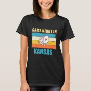 Camiseta Noche De Juego En Kansas Board Games Family Night