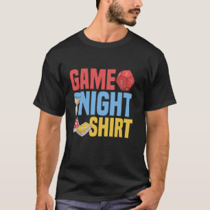 Camiseta Noche de Juego Juegos de Mesa Noche de T