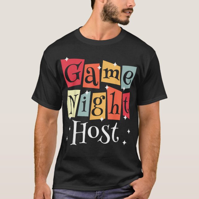 Camiseta Noche de Juegos (Anverso)