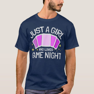 Camiseta Noche de juegos de anfitrión Regalos de noche de j