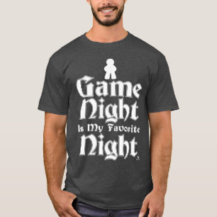 Camiseta Noche de Juegos es Mi Eslogan Divertido Favorito