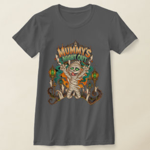 Camiseta Noche de la Momia de Halloween