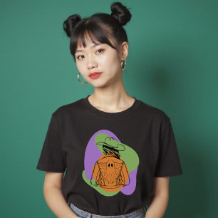 Camiseta Noche de la temporada de fantasía, niña de Hallowe