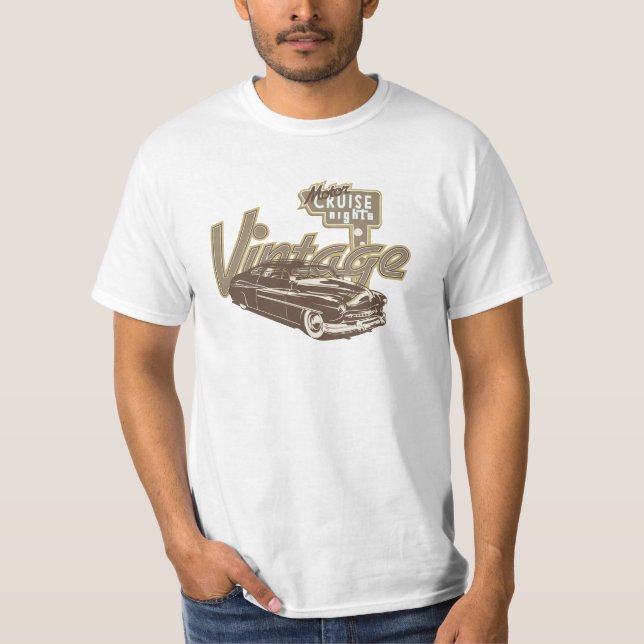 Camiseta Noche de la travesía del vintage (Anverso)
