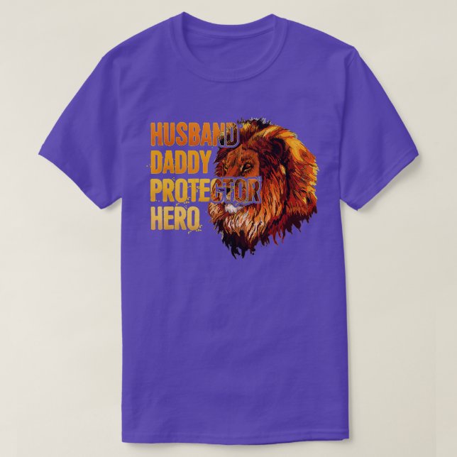 Camiseta Noche de león del Día del Padre Héroe de Papá Espo (Diseño del anverso)