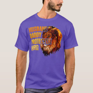 Camiseta Noche de león del Día del Padre Héroe de Papá Espo