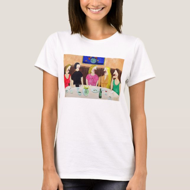 Camiseta Noche de los chicas hacia fuera (Anverso)