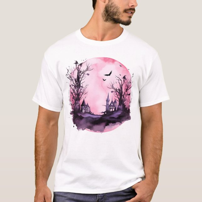 Camiseta Noche de los Espíritus: Diseños embrujados (Anverso)