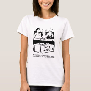 Camiseta Noche de luna de miel para novia y novio