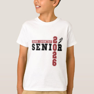 Camiseta Noche de mayores de cross country Senior 2026 Grad