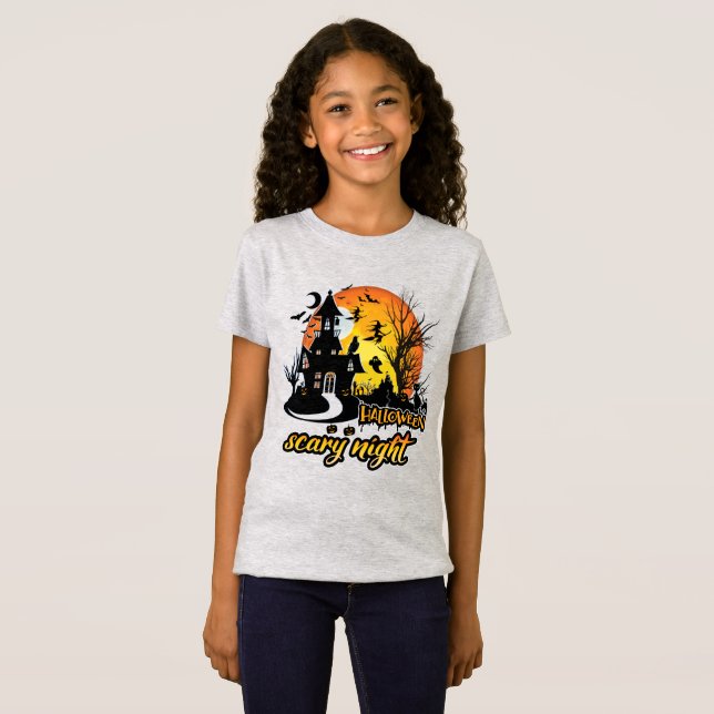 Camiseta Noche de miedo de Halloween2 (Anverso completo)