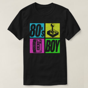 Camiseta Noche de moda de los años 80 Fiesta temática de lo