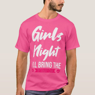 Camiseta Noche de mujeres Chicas Traeré al fiesta de coches