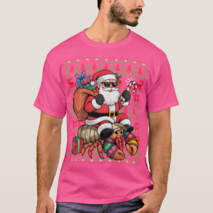 Camiseta Noche de navidad desagradable cangrejo ermitaño de