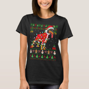 Camiseta Noche de Navidad feo ilumina a Navidades de perro 