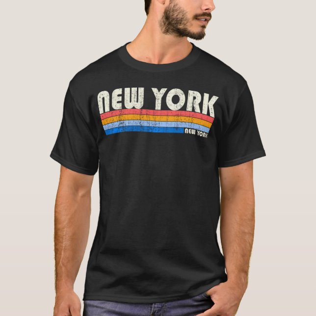 Camiseta Noche De Nueva York De Los Años 70 (Anverso)